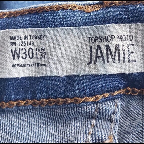 Topshop Moto Jamie Jeans - Picture 4 of 5